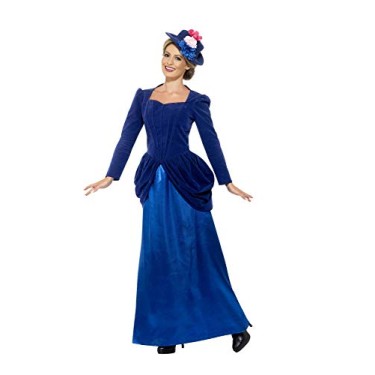 Fantasia Vitoriana Azul Luxo Fantasia Vitoriana Azul Luxo