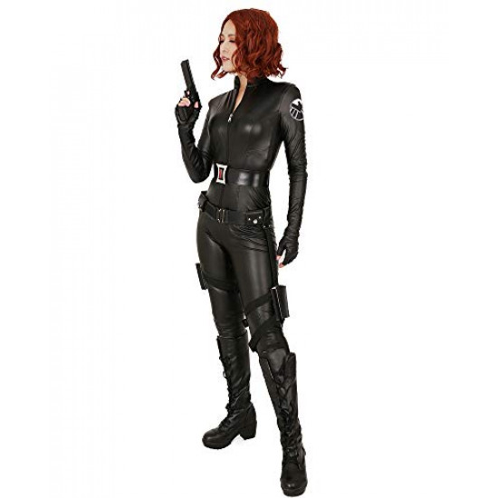 Fantasia Viúva Negra Luxo Adulto Os Vingadores Cosplay