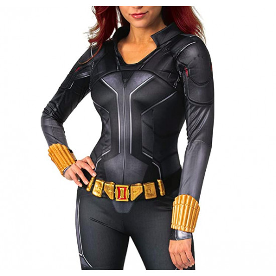 Fantasia Viúva Negra Luxo Os Vingadores Adulto Preto Fantasia Viúva Negra Luxo Os Vingadores Adulto Preto