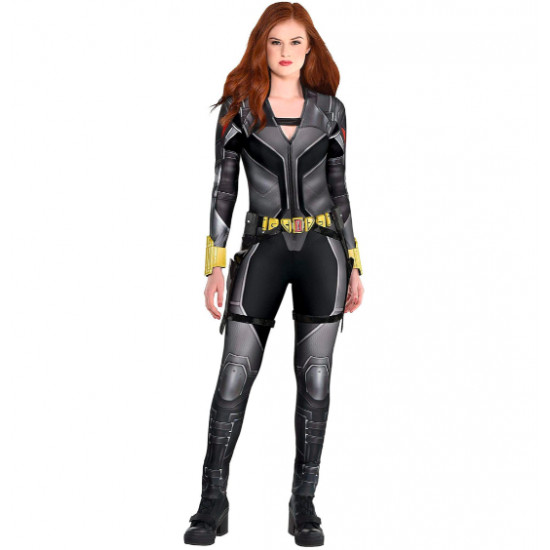 Fantasia Viúva Negra Luxo Os Vingadores Adulto Preto Party Fantasia Viúva Negra Luxo Os Vingadores Adulto Preto Party