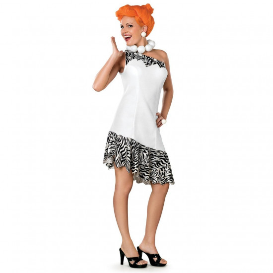 Fantasia Vilma Flintstone dos Flintstones Adulto Feminino Luxo Fantasia Vilma Flintstone dos Flintstones Adulto Feminino Luxo