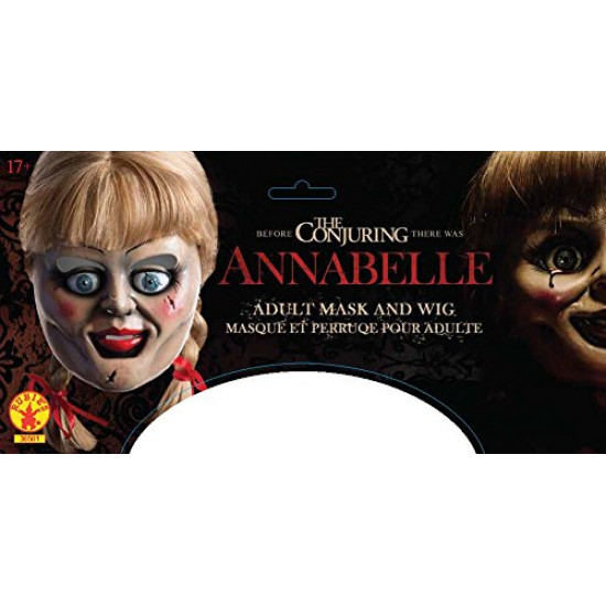 Máscara Annabelle Chucky Adulto Luxo