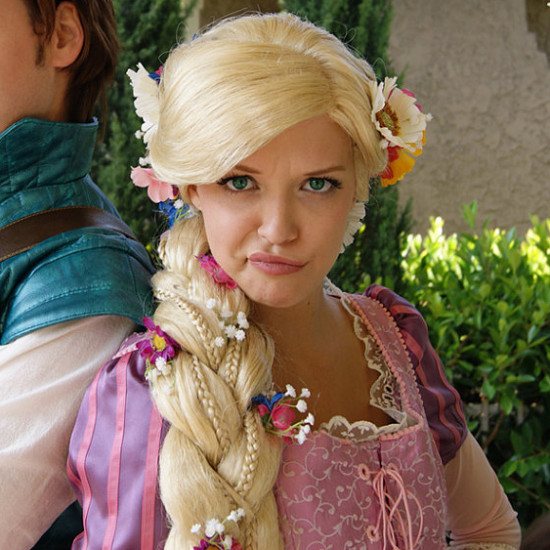 Peruca Adulto Rapunzel Enrolados Trança Elite Peruca Adulto Rapunzel Enrolados Trança Elite