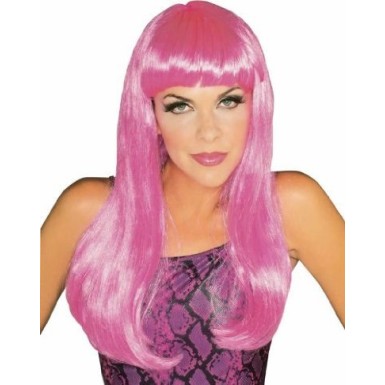 Peruca Adulto Rosa Sexy Peruca Adulto Rosa Sexy