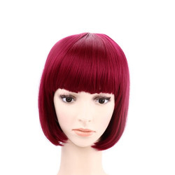 Peruca Adulto Sexy Chanel Vermelho