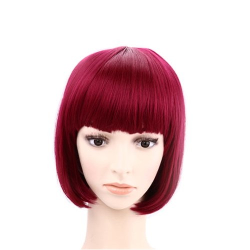 Peruca Adulto Sexy Chanel Vermelho Peruca Adulto Sexy Chanel Vermelho