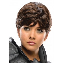 Peruca Adulto Super Homem de Aço Faora