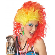 Peruca anos 80 Feminino Cindy Lauper Adulto