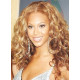 Peruca Beyonce Loira Cabelo Humano