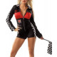 Roupa de Piloto de Carros de Corrida Adulto Feminino