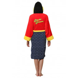 Roupão da Mulher Maravilha Luxo Adulto