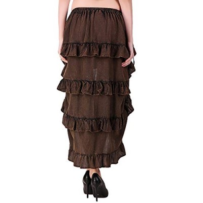 Saia Velho Oeste Luxo Adulto Feminino Várias Cores