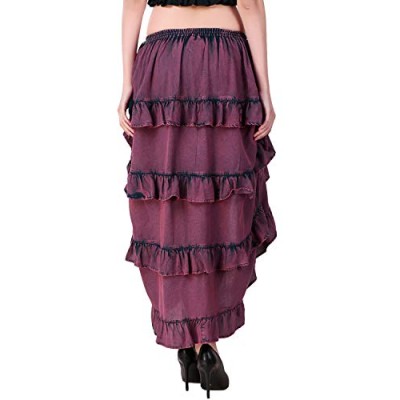 Saia Velho Oeste Luxo Adulto Feminino Várias Cores