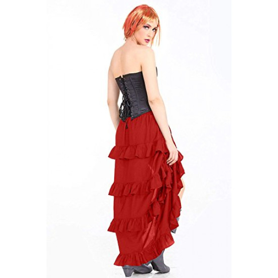 Saia Velho Oeste Luxo Adulto Feminino Várias Cores