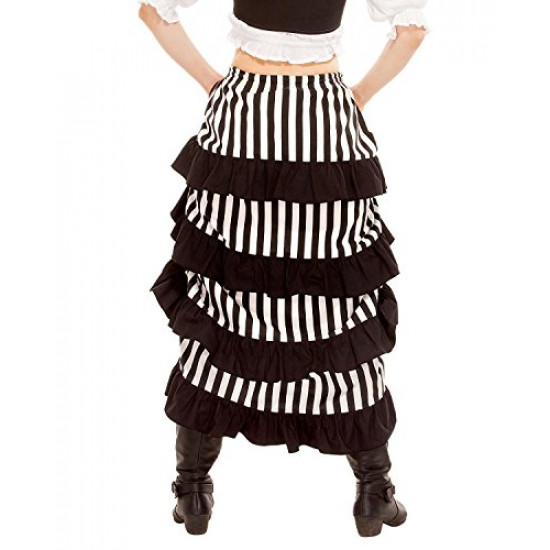 Saia Velho Oeste Luxo Adulto Feminino Várias Cores