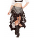 Saia Velho Oeste Luxo Adulto Feminino Várias Cores