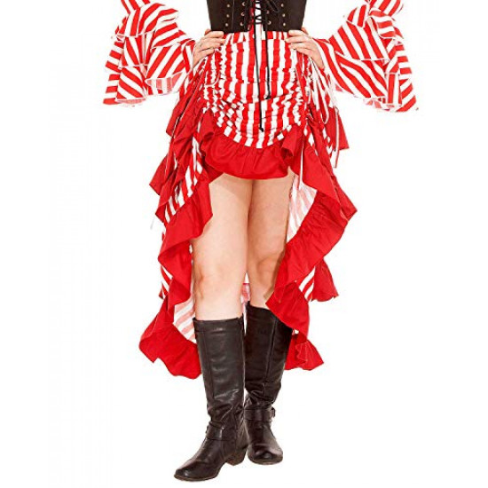 Saia Velho Oeste Luxo Adulto Feminino Várias Cores