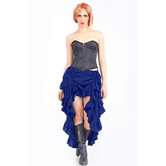 Saia Velho Oeste Luxo Adulto Feminino Várias Cores