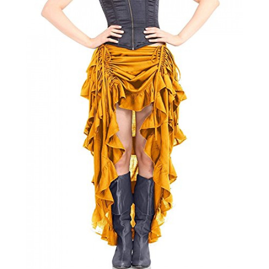 Saia Velho Oeste Luxo Adulto Feminino Várias Cores