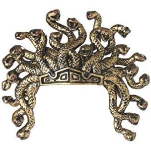 Tiara Coroa Medusa Dourada Tiara Coroa Medusa Dourada