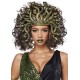 Tiara Coroa Medusa Dourada