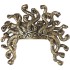 Tiara Coroa Medusa Dourada