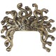 Tiara Coroa Medusa Dourada