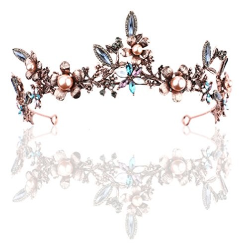 Tiara Coroa Princesa Profissional Floral Adulto Tiara Coroa Princesa Profissional Floral Adulto