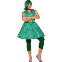 Vestido Fantasia Nojinho Divertida Mente Luxo Adulto