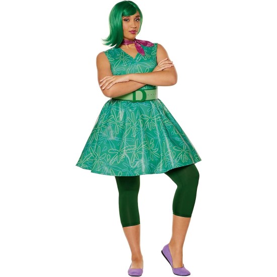 Vestido Fantasia Nojinho Divertida Mente Luxo Adulto