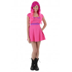 Vestido Fantasia Princesa Jujuba Hora da Aventura Adolescente