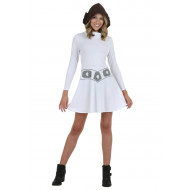 Vestido Fantasia Princesa Leia Star Wars