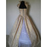 Vestido Renaissance Dourado Adulto
