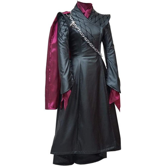 Fantasia Daenerys Targaryen Game of Thrones Cosplay Clássica Fantasia Daenerys Targaryen Game of Thrones Cosplay Clássica