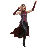 Fantasia Feiticeira Escarlate Wanda Maximoff Adulto Clássica Luxo