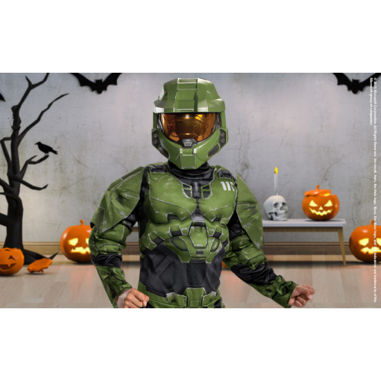 Fantasia Halo 3 Master Chief Luxo Infantil