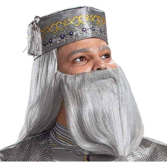 Fantasia Dumbledore Adulto De Luxo Fantasia Dumbledore Adulto De Luxo