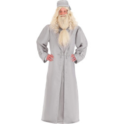 Fantasia Dumbledore Adulto De Luxo Harry Potter