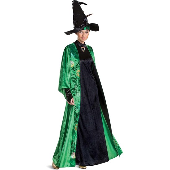 Fantasia Professor McGonagall Minerva Harry Potter Clássica Fantasia Professor McGonagall Minerva Harry Potter Clássica