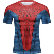 Camiseta Homem Aranha Adulto Atlética
