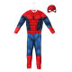 Fantasia Homem Aranha Infantil com Músculos Luxo Fantasia Homem Aranha Infantil com Músculos Luxo