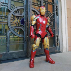 Fantasia Homem de Ferro Adulto Luxo Profissional