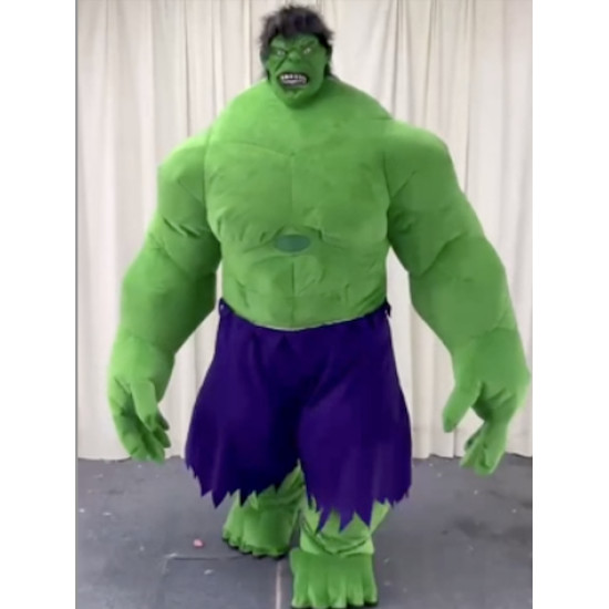 Fantasia Hulk Os Vingadores 2 Era de Ultron Adulto Inflável Fantasia Hulk Os Vingadores 2 Era de Ultron Adulto Inflável
