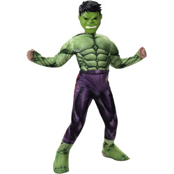 Fantasia Infantil Incrível Hulk com Luxo Músculo