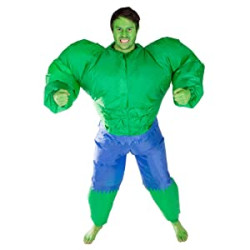 Fantasia Inflável Hulk Os Vingadores 2 Era de Ultron Adulto