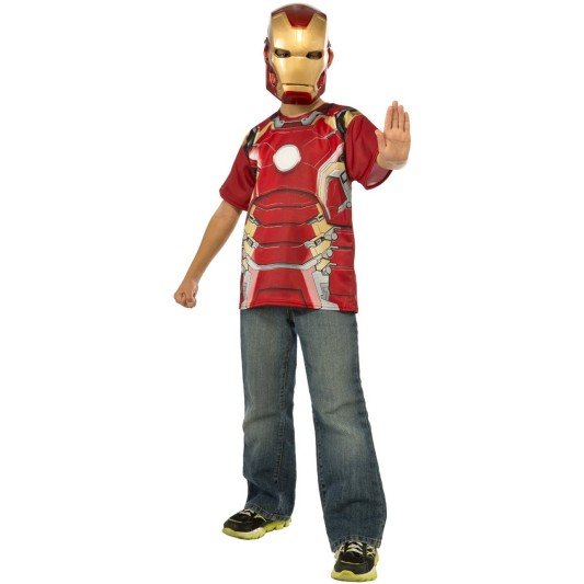 Camiseta do Homem da Ferro Infantil Camiseta do Homem da Ferro Infantil