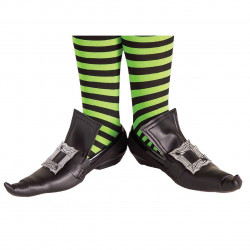 Cobertura de Sapatos de Bruxa Infantil