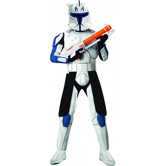 Fantasia Adulto Clone Trooper Líder Rex Luxo Star Wars