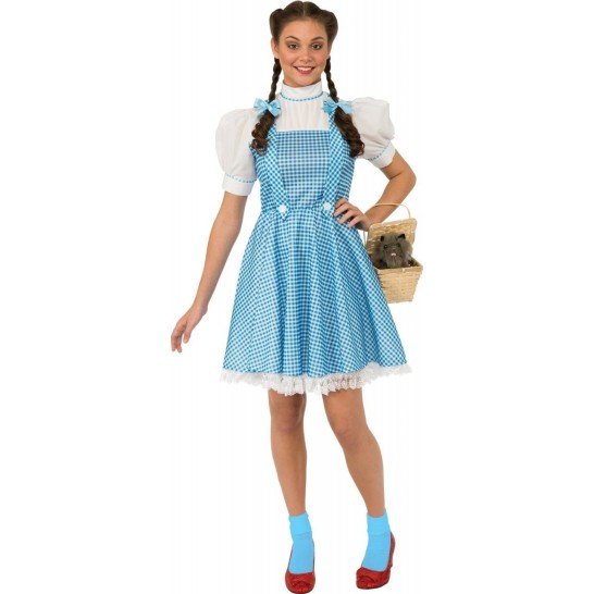 Fantasia Adulto Dorothy Mágico de Oz Luxo Fantasia Adulto Dorothy Mágico de Oz Luxo