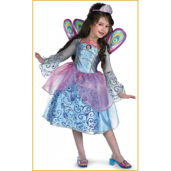 Fantasia Barbie Rosella Princesa da Ilha Luxo Fantasia Barbie Rosella Princesa da Ilha Luxo